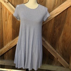 Old Navy Striped Tee Shirt Mini Dress XS